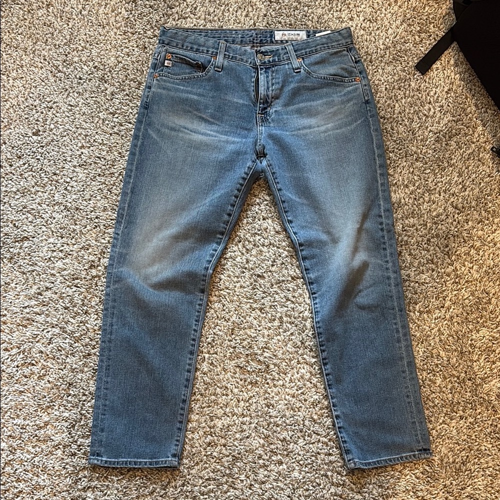 Cropped Ex Boyfriend Slouchy Slim Jeans